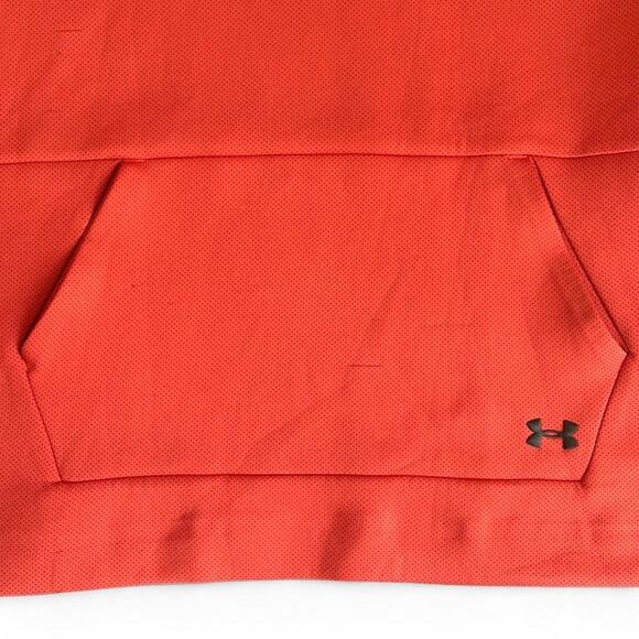 Plus Size Under Armour Pumpkin Orange Scuba Turtleneck Sweatshirt, 2X - Picture 5 of 11